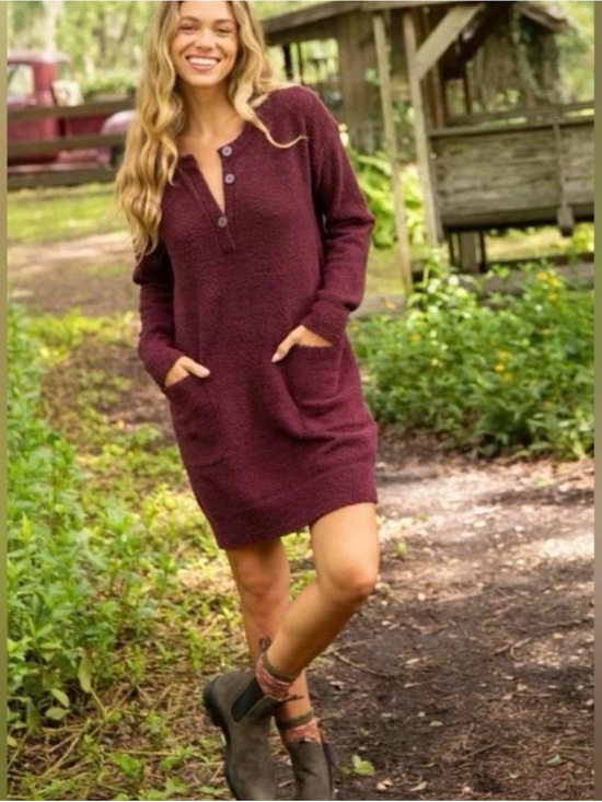 NATURAL LIFE Dresses & Skirts - Natural Life Cozy Up Tunic Dress Size XL